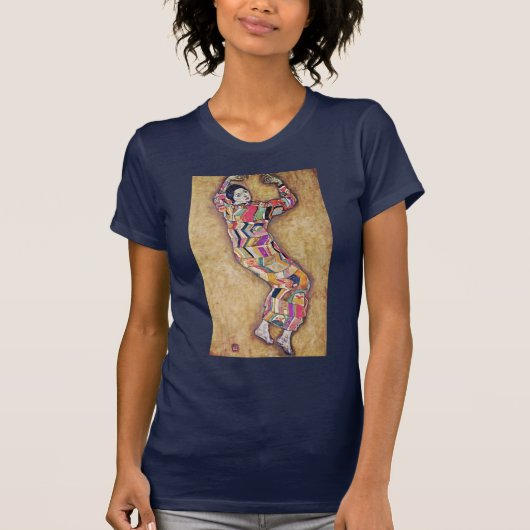Miss Beer door Schiele Egon T-shirt (Voorkant)