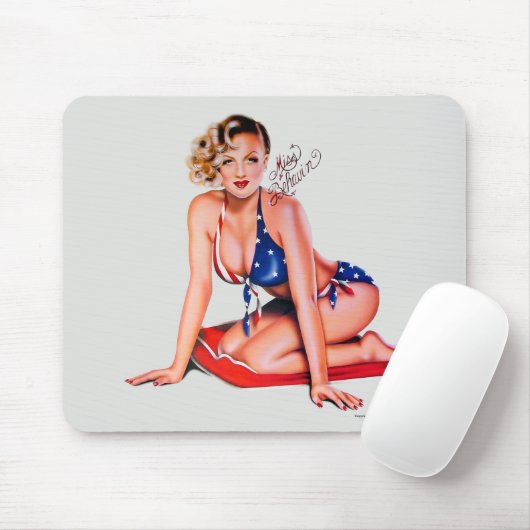 Miss Behavin' Pinup Mousepad Muismat (Met muis)