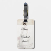 "Miss Bennet" Bagagelabel (Achterkant verticaal)