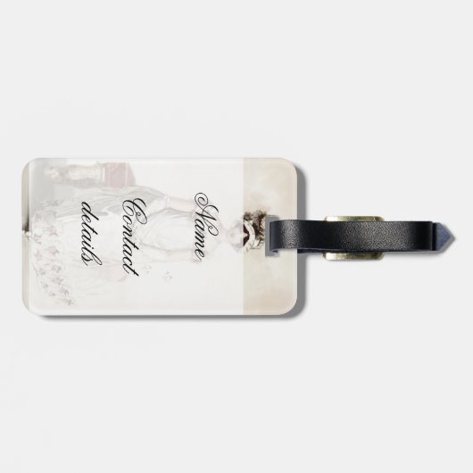 "Miss Bennet" Bagagelabel (Achterkant horizontaal)