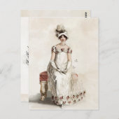 "Miss Bennet" Briefkaart (Voorkant / Achterkant)