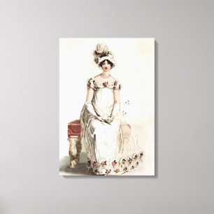 Miss Bennet Canvas Afdruk