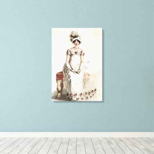 Miss Bennet Canvas Afdruk (Insitu (Houten vloer))