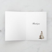 "Miss Bennet" Dank u Bedankkaart (Binnen)