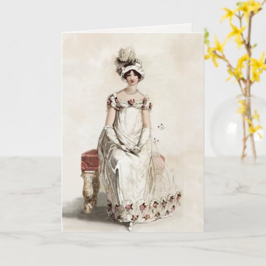 'Miss Bennet' Happy Birthday Kaart (Gele Bloem)