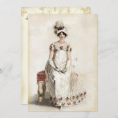 "Miss Bennet" Kaart (Voorkant / Achterkant)