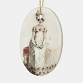 "Miss Bennet" Keramisch Ornament (Links)