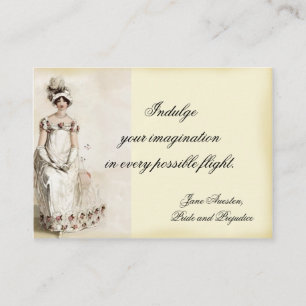 "Miss Bennet"-plaatskaart Plaatskaartje