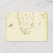 "Miss Bennet"-plaatskaart Plaatskaartje (Achterkant)