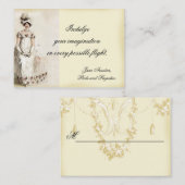 "Miss Bennet"-plaatskaart Plaatskaartje (Voorkant / Achterkant)