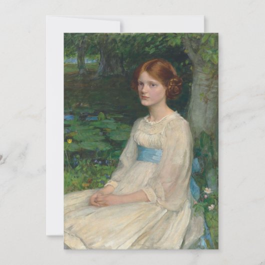 Miss Betty Pollock | John William Waterhouse (Voorkant)