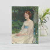 Miss Betty Pollock | John William Waterhouse (Staand voorkant)