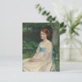 Miss Betty Pollock | John William Waterhouse Briefkaart (Staand voorkant)