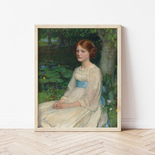 Miss Betty Pollock   John William Waterhouse Poster