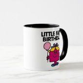 Miss Birthday met roze ballon Mok (Voorkant rechts)