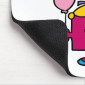 Miss Birthday met roze ballon Muismat (Hoek)