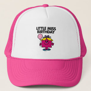 Miss Birthday met roze ballon Trucker Pet