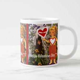 Miss Blondie Hiker Valentijn Cup 2 Grote Koffiekop
