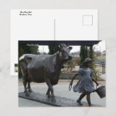 Miss Blue Bell Postcard Briefkaart (Voorkant / Achterkant)