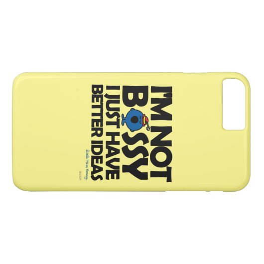 Miss Bossy heeft betere ideeën Case-Mate iPhone Case (Achterkant (Horizontaal))
