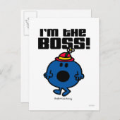 Miss Bossy | Ik ben de baas Briefkaart (Voorkant / Achterkant)