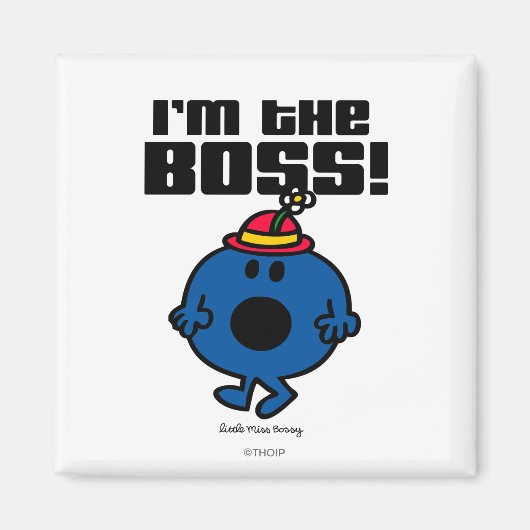 Miss Bossy | Ik ben de baas Magneet (Voorkant)