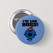Miss Bossy | Ik ben de baas Ronde Button 5,7 Cm (Voorkant /achterkant)