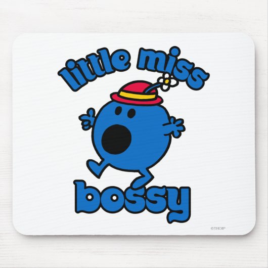Miss Bossy in beweging Muismat (Voorkant)