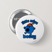 Miss Bossy in beweging Ronde Button 5,7 Cm (Voorkant /achterkant)
