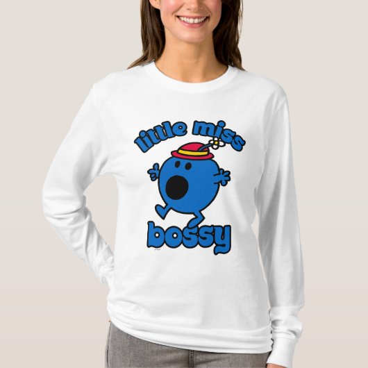 Miss Bossy in beweging T-shirt (Voorkant)