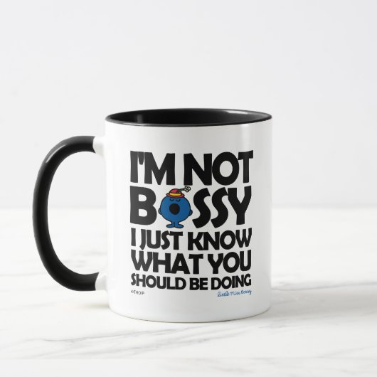 Miss Bossy weet het gewoon Mok (Links)