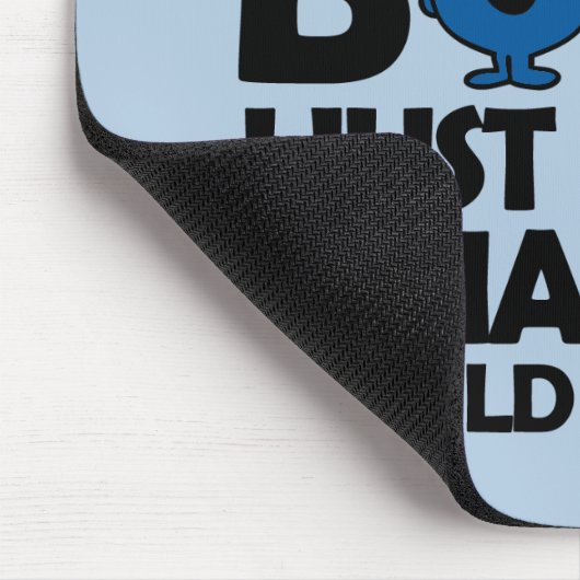 Miss Bossy weet het gewoon Muismat (Hoek)