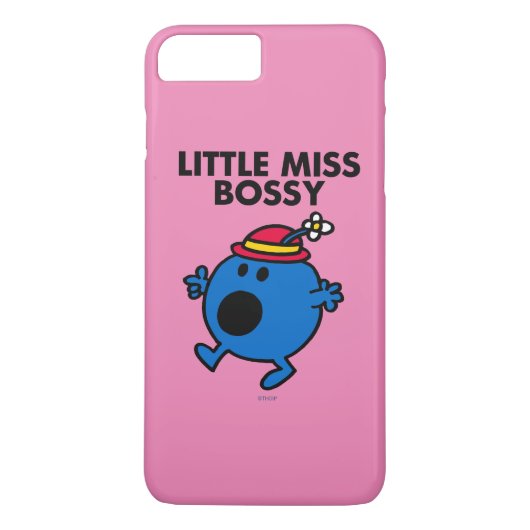 Miss Bossy | Zwarte briefing Case-Mate iPhone Case (Achterkant)