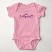 Miss Bossypants/baby's zijn de baas van u Romper (Voorkant)