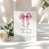 Miss Botwful Roze Coquette Boog meisje verjaardag Kaart