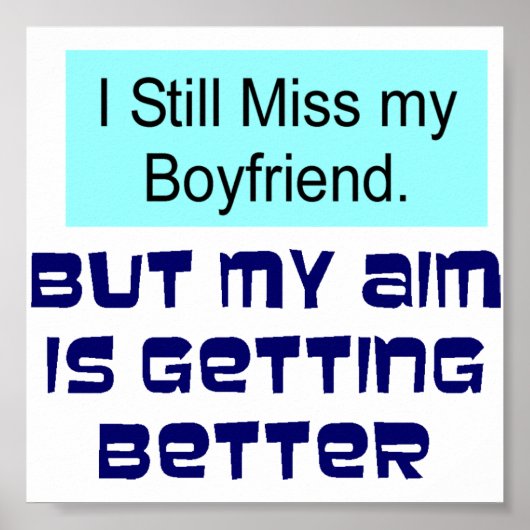 Miss Boyvriendin Poster (Voorkant)