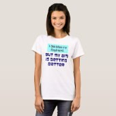 Miss Boyvriendin T-shirt (Voorkant volledig)