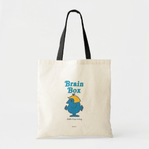 Miss Brainy Brain Box Tote Bag