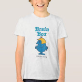 Miss Brainy | Brain Box Tri-Blend Shirt (Voorkant)