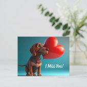 Miss. Briefkaart (Staand voorkant)