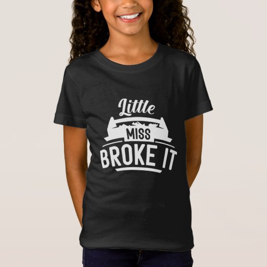 Miss Broke. T-shirt (Voorkant)