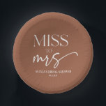 Miss Brown Bohemian Vrijgezellenfeest Papieren Kommen<br><div class="desc">Dit is een Miss voor Mrs. Brown Boho Bohemian Vrijgezellenfeest Papierkommen!</div>