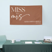 Miss Brown Bohemian Vrijgezellenfeest Spandoek (Beurs)