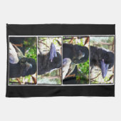 Miss Bub redde Australische Magpie Theedoek (Horizontaal)