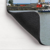 Miss Buffalo en vuurtoren, Buffalo NY Muismat (Hoek)