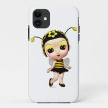 Miss Bumblebee iPhone 5 Hoesje