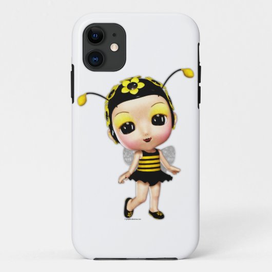 Miss Bumblebee iPhone 5 Hoesje (Achterkant)
