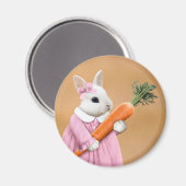 Miss Bunny's Carrot Magneet (Voorkant / Achterkant)