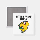 Miss Busy | Leestijd Magneet (Voorkant / Achterkant)