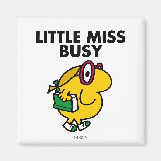 Miss Busy | Leestijd Magneet (Voorkant)